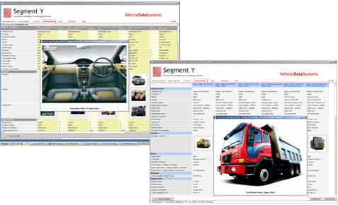 Vehicle specification system
